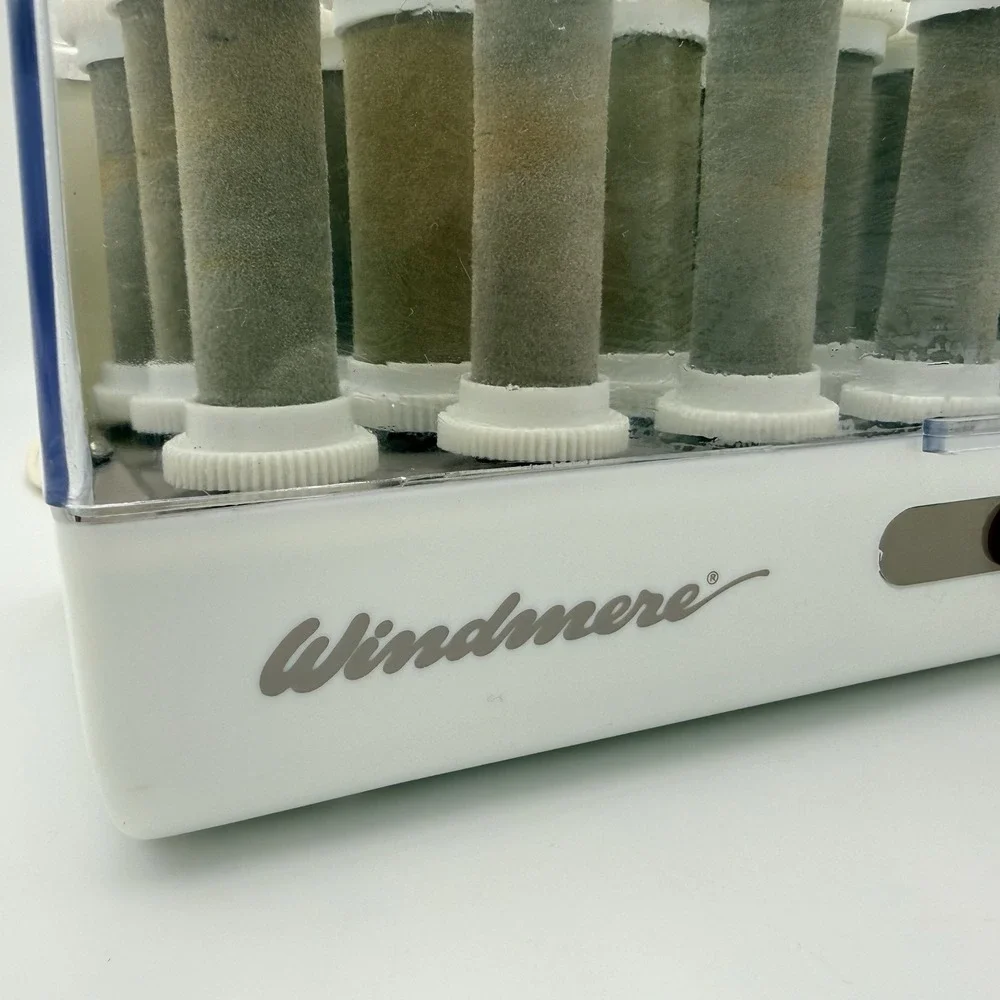 Windmere Gentle Curls 24 Hairsetter FS-24/655 Permed Processed Haircurlers CLIPS